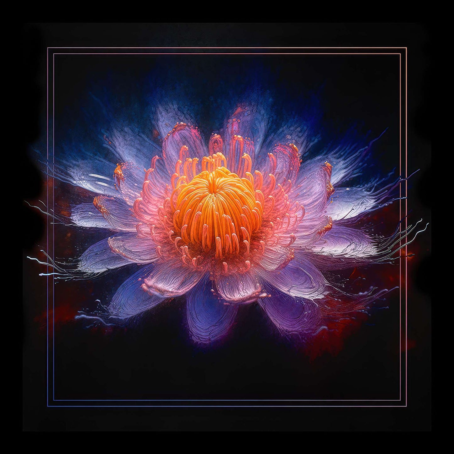 Glass-Water-Lily
