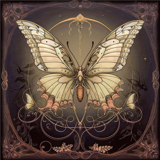 SG0302_Butterfly-4 Photo Magnet