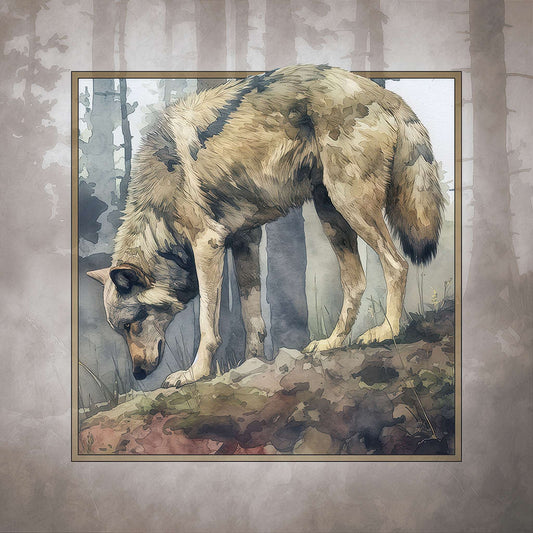 Wolf Foraging