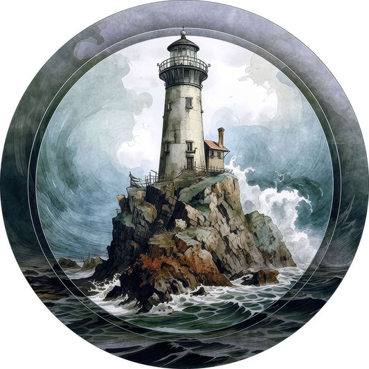 Lighthouse on the Rocks