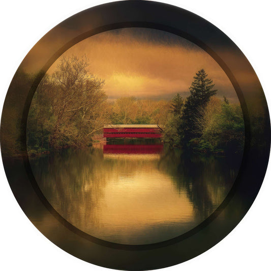 RP0005_sachs-bridge-in-spring Photo Magnet