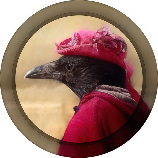 RP0025_little-red-raven-hood Photo Magnet