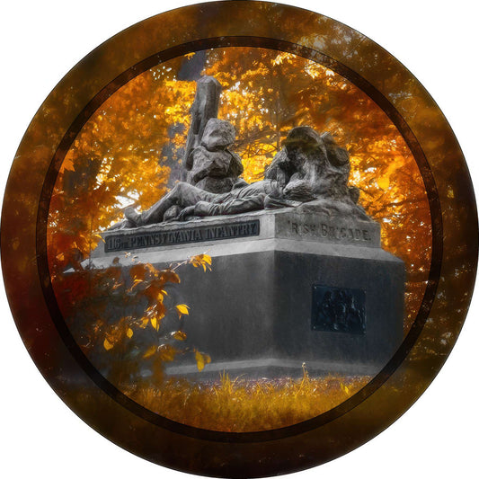 RP0035_116th-pa-monument-irish-brigade Photo Magnet