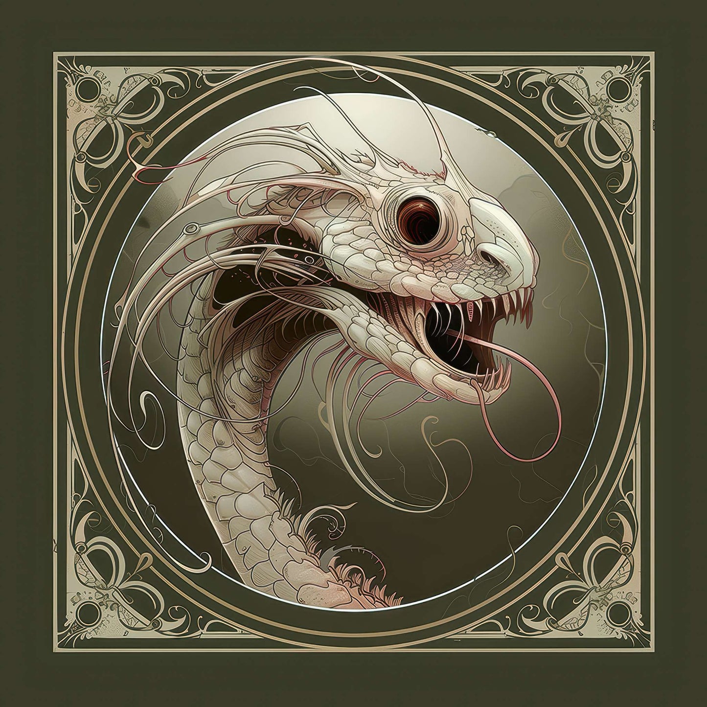Wyvern in Green