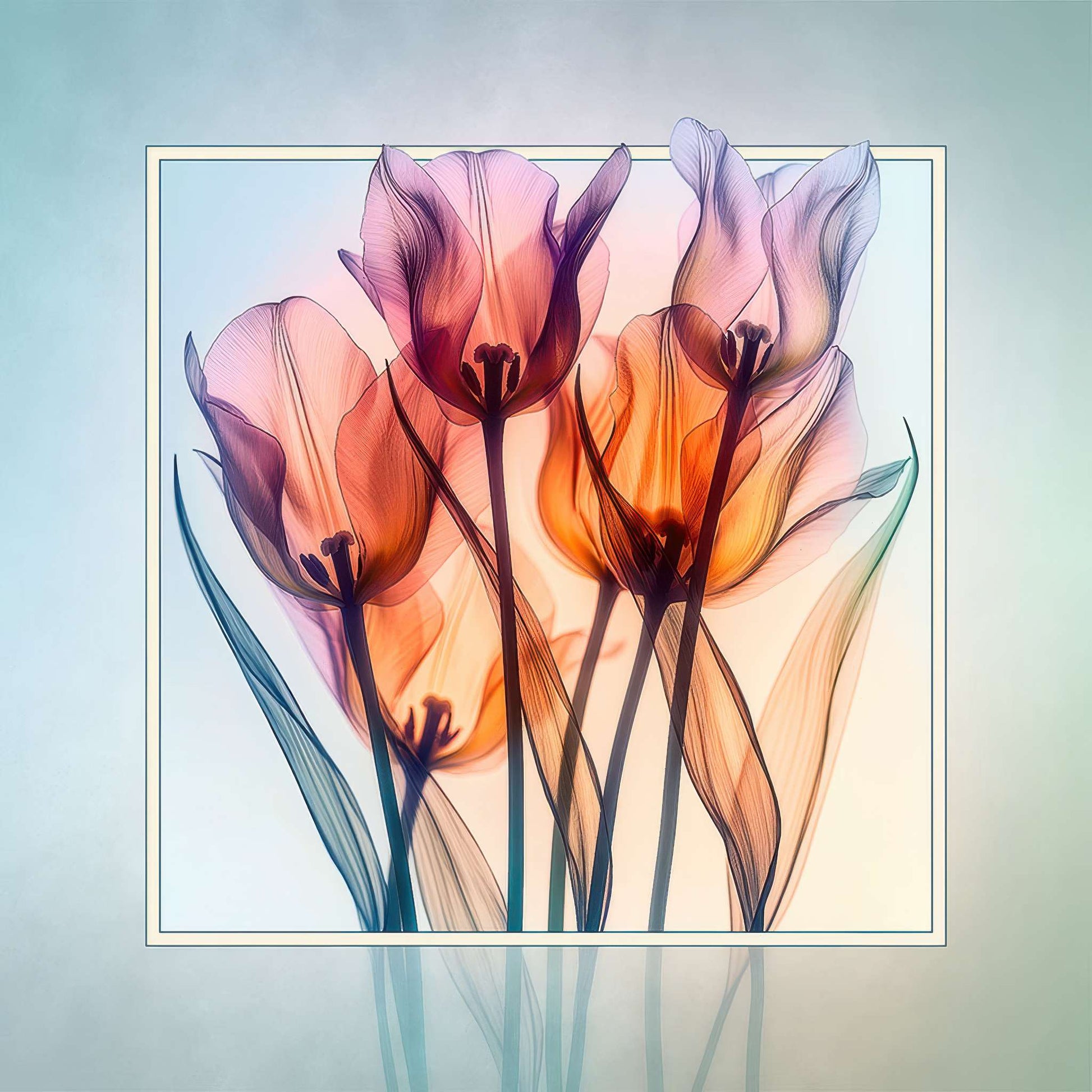 Glass Tulips
