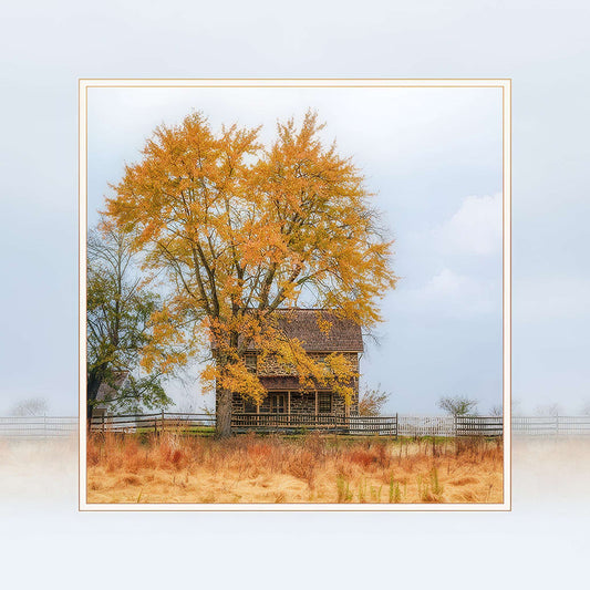 Weikert Farm House in Autumn