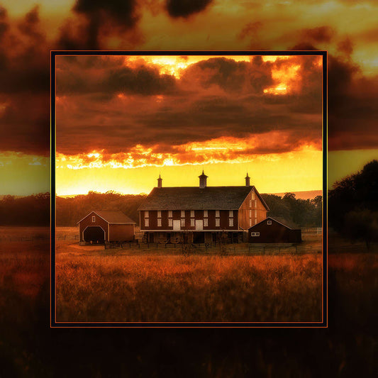 SPBA0808_Codori-Farm-Sunset Photo Magnet