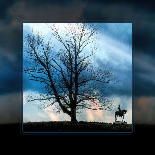Cemetery Hill Silhouette