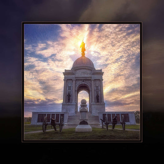 PA Monument Sunrise