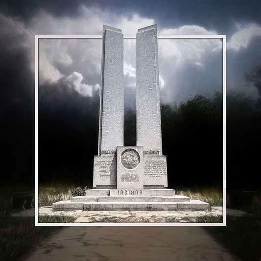 SPMO0471_Indiana-Monument Photo Magnet