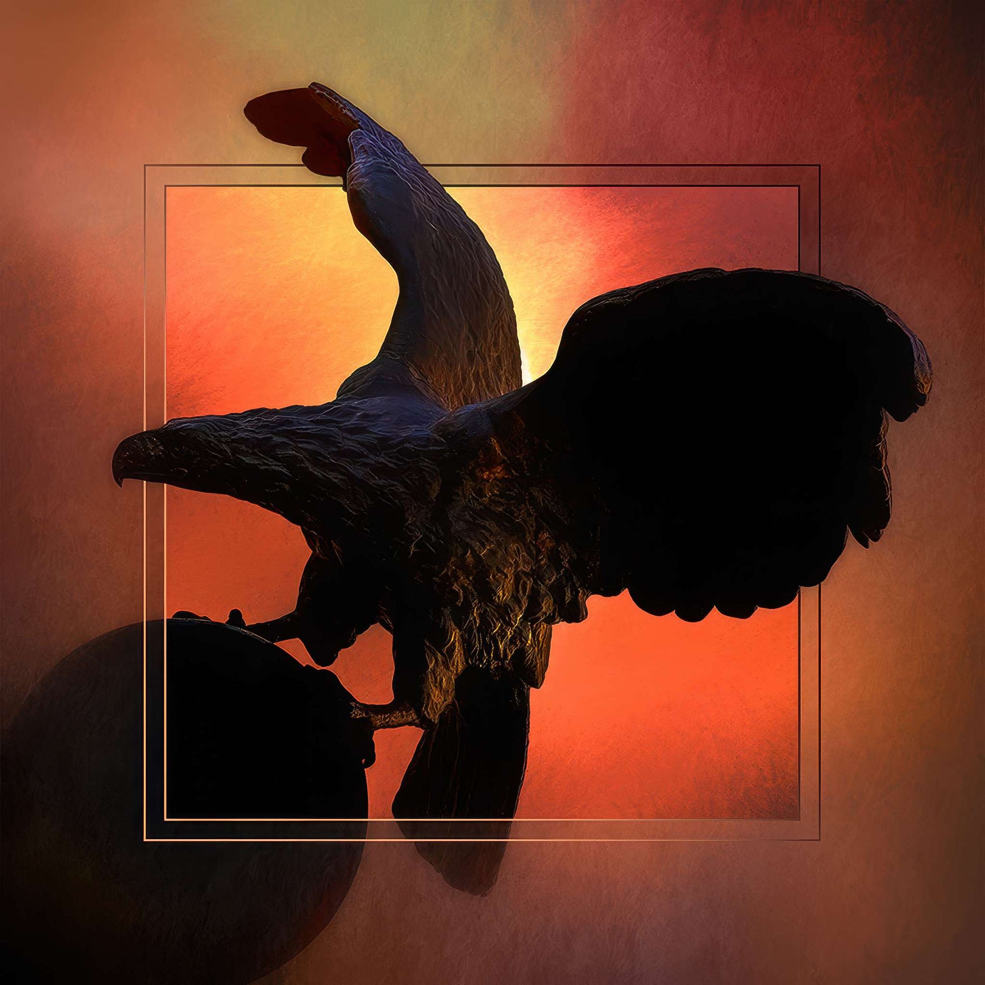 Gettysburg Eagle Photo Magnet