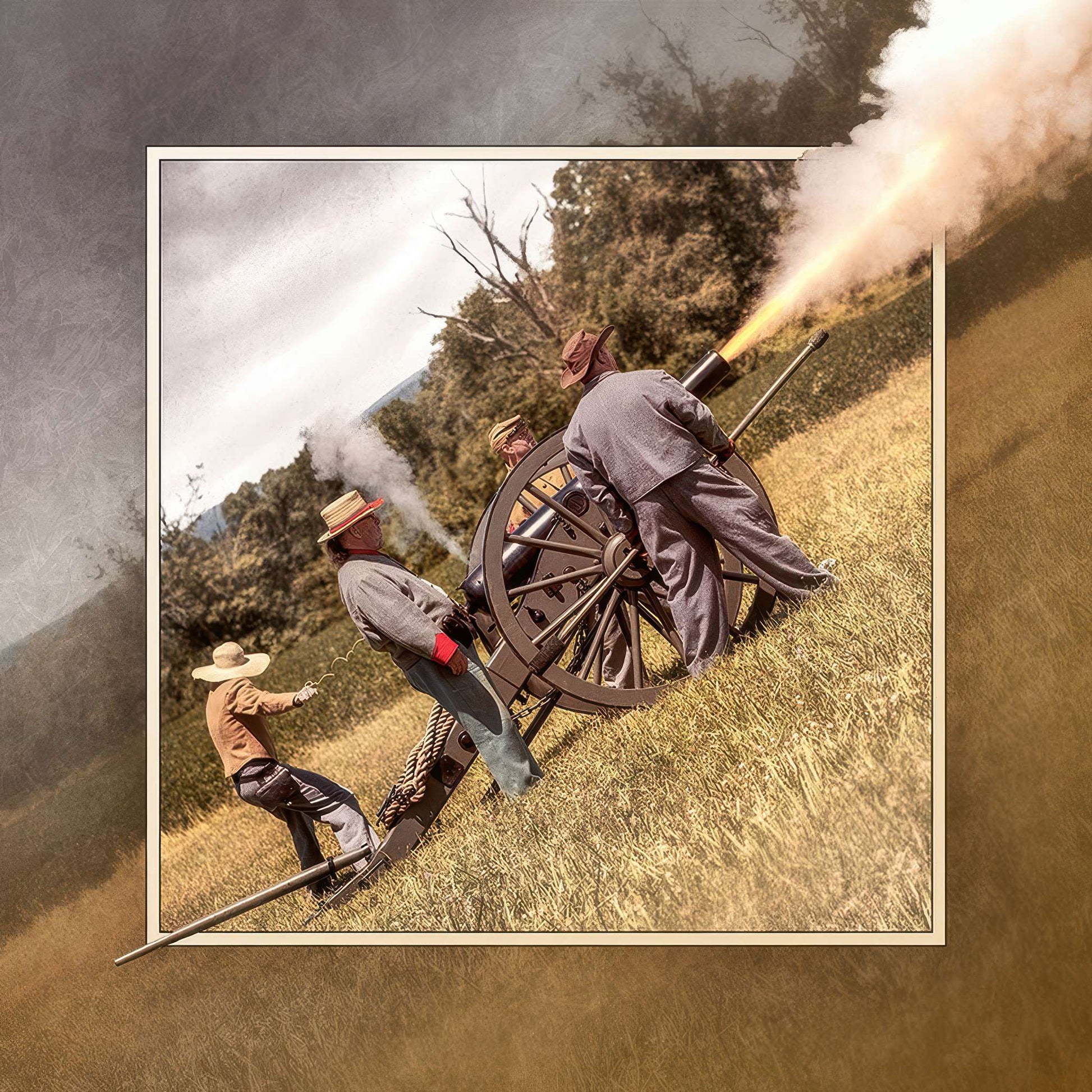 Letcher Artillery Photo Magnet