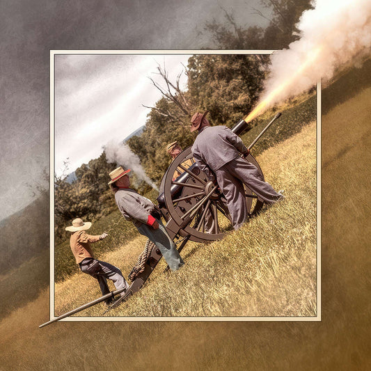 Letcher Artillery Photo Magnet