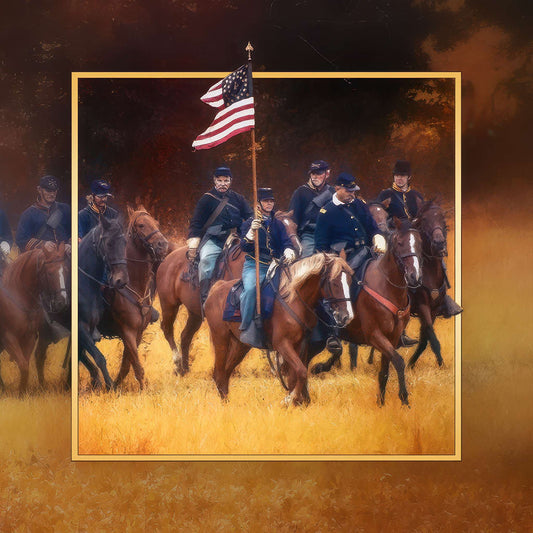 2nd US Cav Photo Magnet